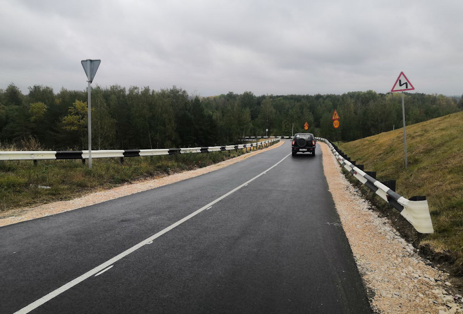 В Городецком районе Нижегородской области завершен ремонт трех дорожных объектов